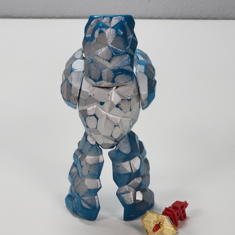 Mattel MOTU Rock Lord Rokkon Action Figure Blue Good Vintage 1986 Complete - Picture 2 of 4